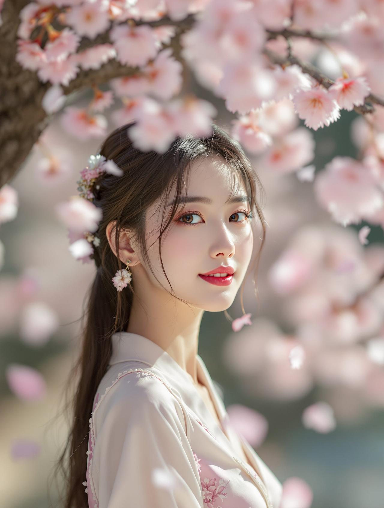 福利asmr - 樱花物语 - 性感系 - 周雨晴 唯美写真作品高清图